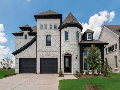 Elevation TC (Optional: Stone, White Brick)