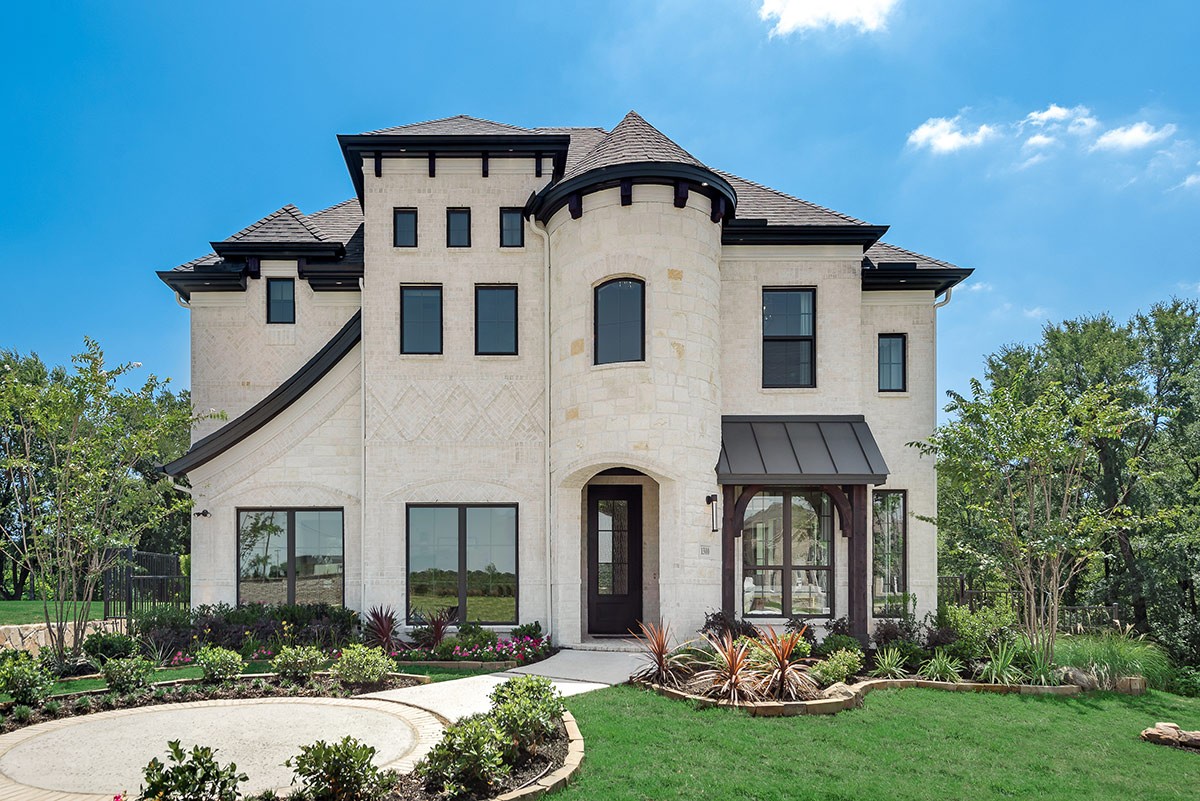 Upgrade Elevation TC (Optional: Stone, Metal Roofing, White Brick)