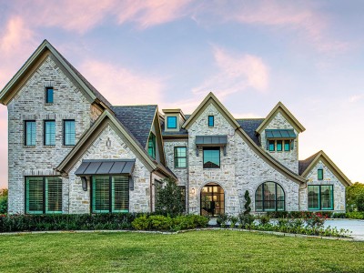 Upgrade Elevation H (Optional: Stone, Metal Roofing) Design #3605/3940