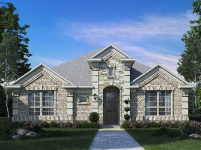Elevation A (Optional Stone)